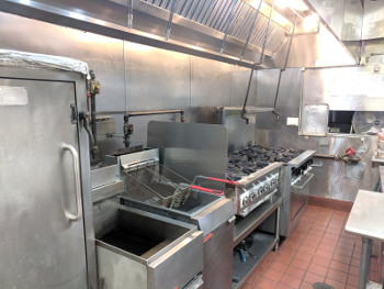 friers and cooking area hood